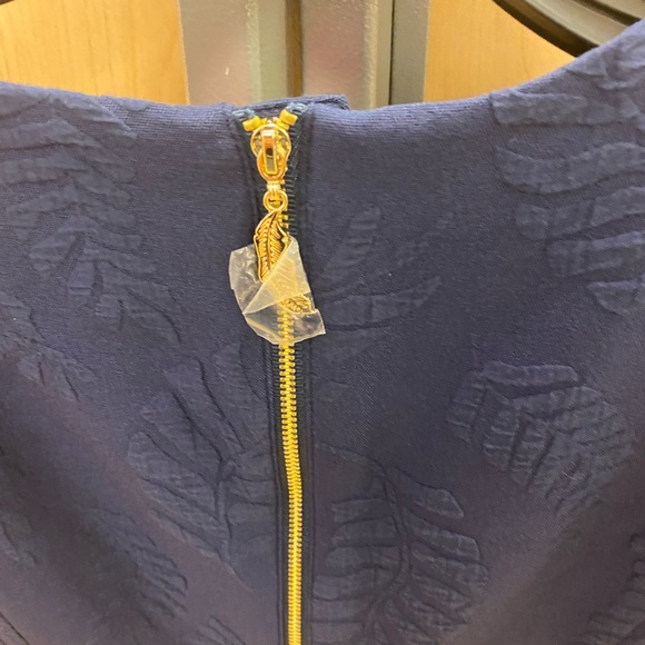 Lilly Pulitzer Kayla stretch dress Navy size 4 NWT - Picture 5 of 10